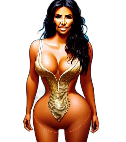 dress, jewelry, cartoon, photorealistic transparent PNG cut-out
