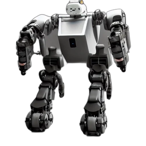robot, animal, 3d render, concept art transparent PNG cut-out