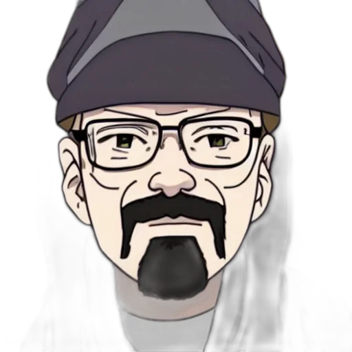 staff, face, hat, cartoon transparent PNG cut-out