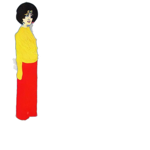 dress, staff, jacket, umbrella transparent PNG cut-out