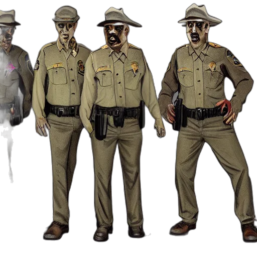 jacket, staff, concept art, comic book art transparent PNG cut-out