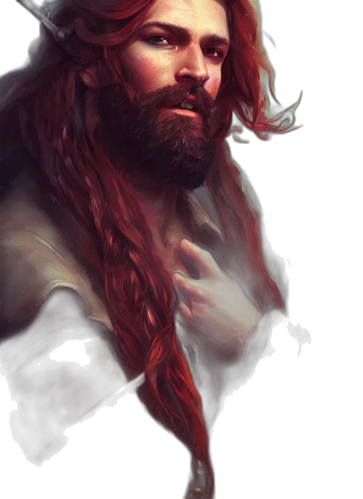 face, fantasy art, photorealistic, concept art transparent PNG cut-out