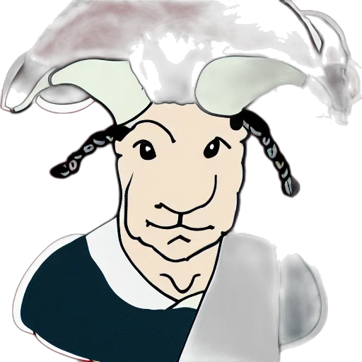 hat, face, umbrella, staff transparent PNG cut-out