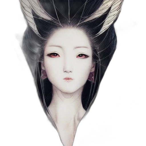 mask, face, hair, crown transparent PNG cut-out
