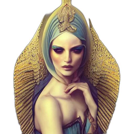 jewelry, mask, crown, face transparent PNG cut-out