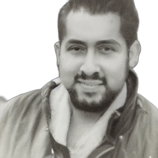 staff, jacket, face, photorealistic transparent PNG cut-out
