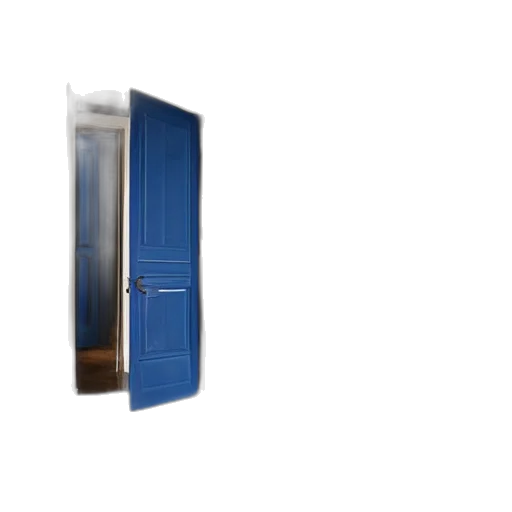 furniture, 3d render, blue, dark transparent PNG cut-out