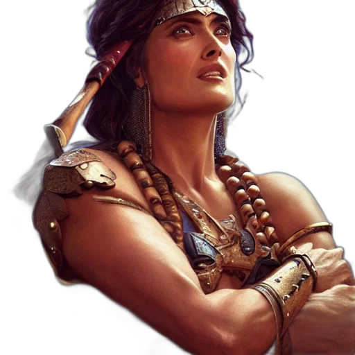 jewelry, sword, face, staff transparent PNG cut-out