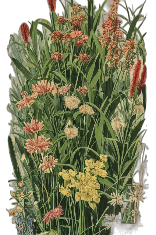 flower, crown, jacket, watercolor transparent PNG cut-out