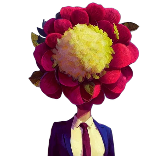 crown, flower, mask, hat transparent PNG cut-out