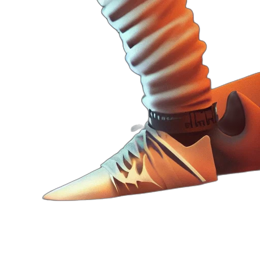 shoes, sword, weapon, robot transparent PNG cut-out