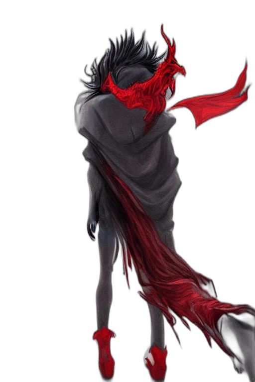 creature, mask, dress, dragon transparent PNG cut-out