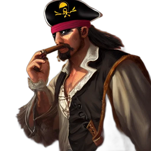 jacket, hat, staff, concept art transparent PNG cut-out
