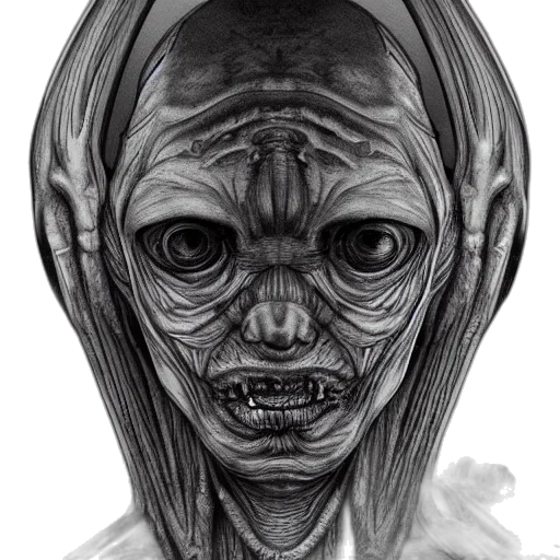 mask, face, creature, staff transparent PNG cut-out