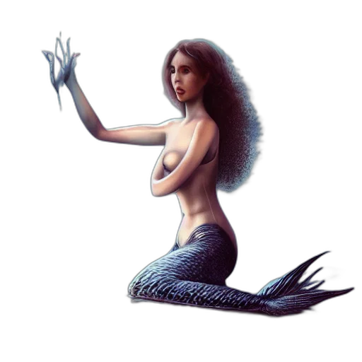 creature, hair, fantasy art, concept art transparent PNG cut-out