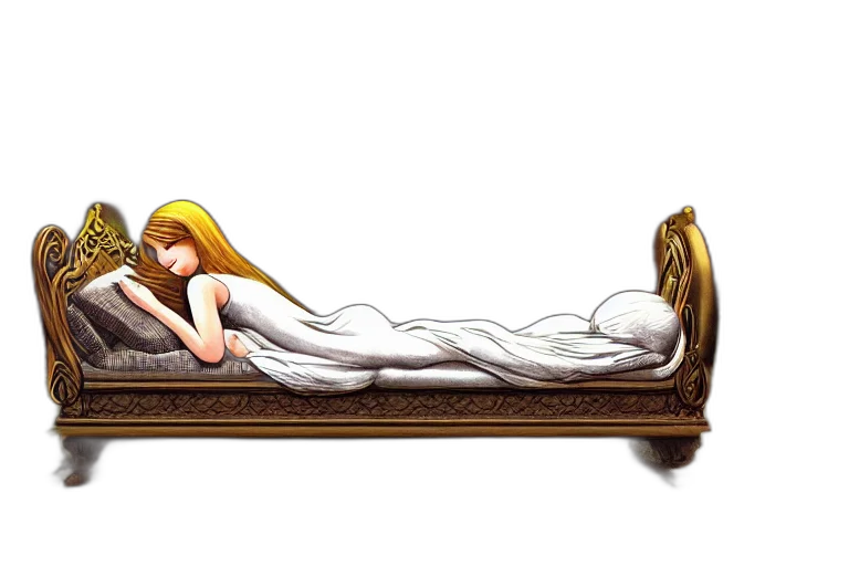 furniture, crown, staff, dress transparent PNG cut-out