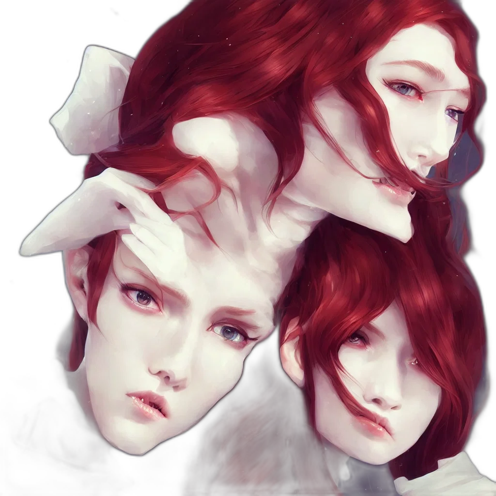 crown, face, mask, hair transparent PNG cut-out