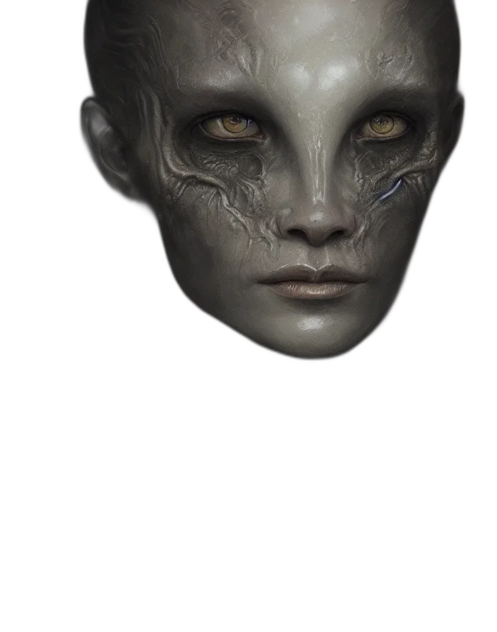 mask, face, creature, robot transparent PNG cut-out