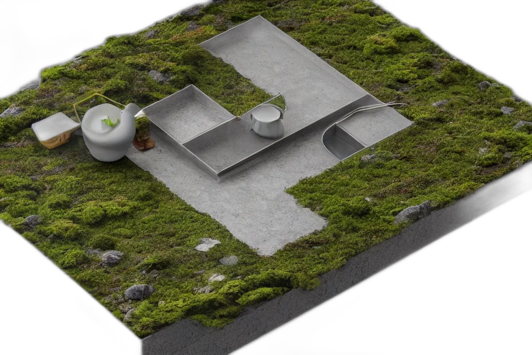 building, 3d render, concept art, photorealistic transparent PNG cut-out