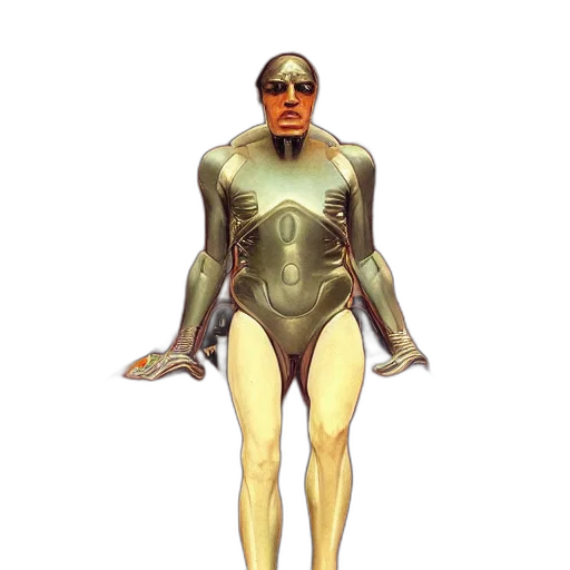 robot, animal, concept art, comic book art transparent PNG cut-out