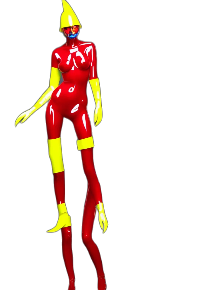 robot, staff, concept art, comic book art transparent PNG cut-out