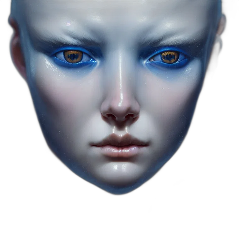 face, mask, robot, jewelry transparent PNG cut-out