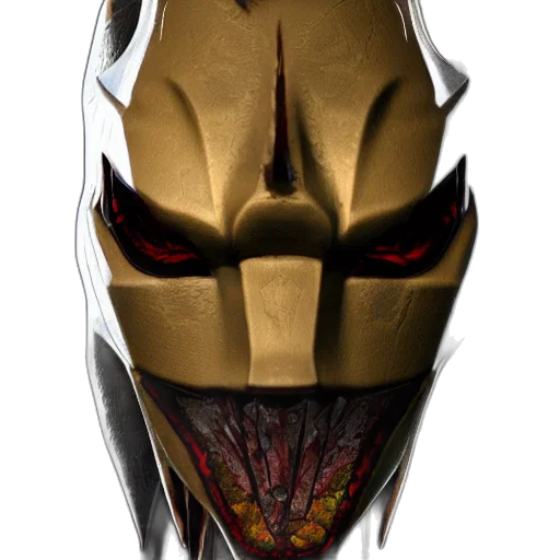 mask, face, dragon, concept art transparent PNG cut-out