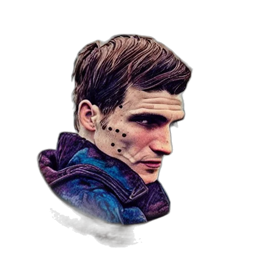 face, jacket, mask, creature transparent PNG cut-out