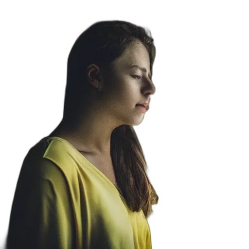 face, dress, jacket, staff transparent PNG cut-out