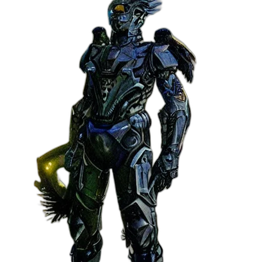 robot, weapon, mask, staff transparent PNG cut-out
