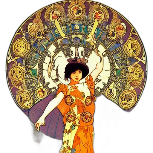 jewelry, staff, crown, concept art transparent PNG cut-out