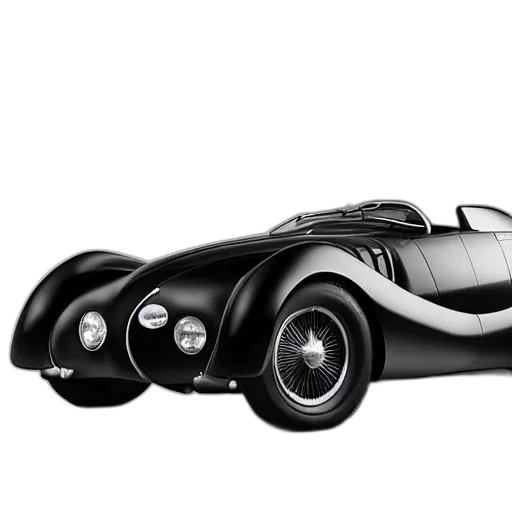 car, photorealistic, concept art, 3d render transparent PNG cut-out