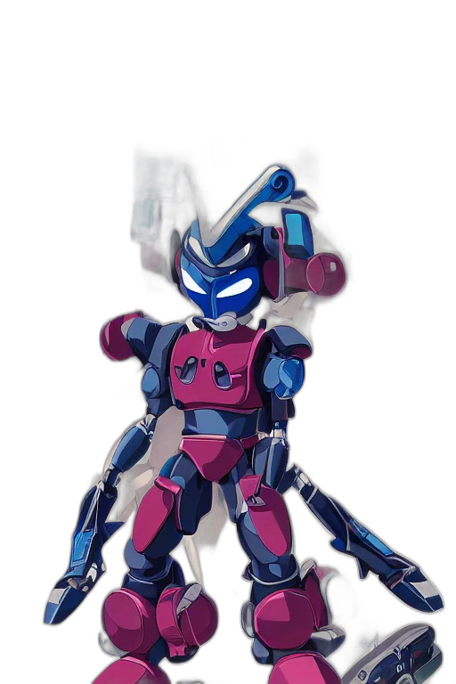 robot, weapon, 3d render, concept art transparent PNG cut-out