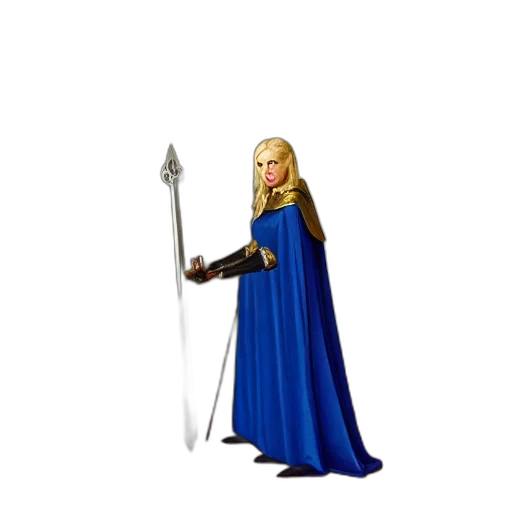 sword, staff, weapon, dress transparent PNG cut-out