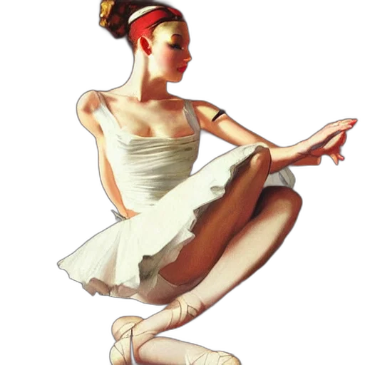 dress, staff, oil painting, photorealistic transparent PNG cut-out
