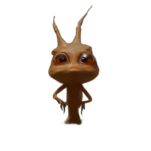 creature, animal, dragon, staff transparent PNG cut-out