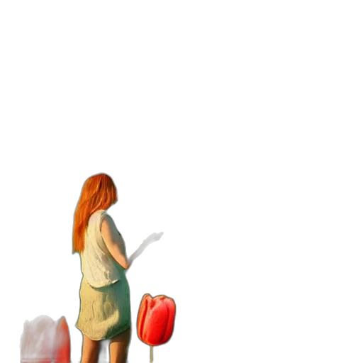 dress, bottle, umbrella, staff transparent PNG cut-out