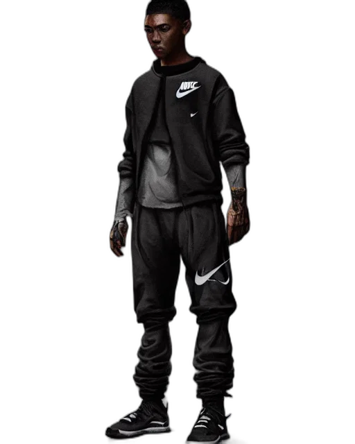 jacket, staff, shoes, concept art transparent PNG cut-out