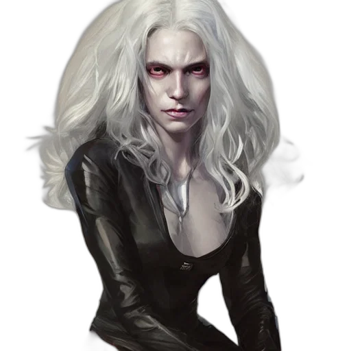 face, jacket, fantasy art, concept art transparent PNG cut-out