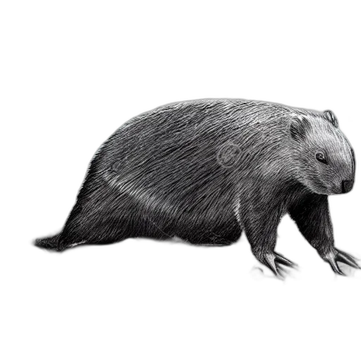 animal, creature, hair, staff transparent PNG cut-out
