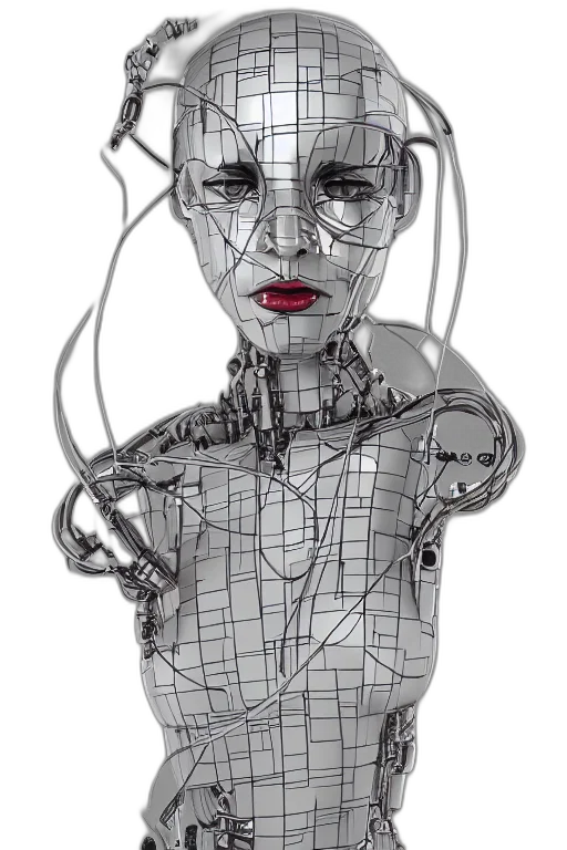 robot, mask, face, dress transparent PNG cut-out