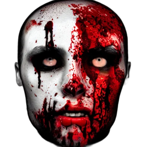mask, face, photorealistic, comic book art transparent PNG cut-out
