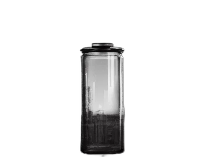 bottle, dress, 3d render, huge transparent PNG cut-out