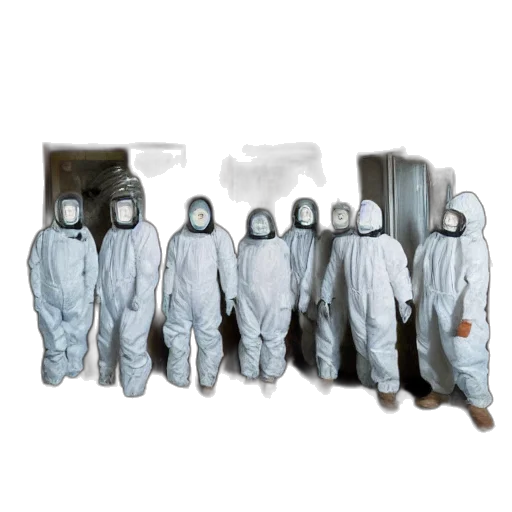 jacket, mask, concept art, outer space transparent PNG cut-out