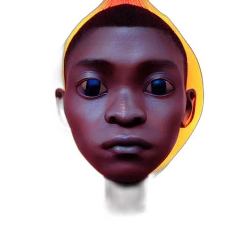 face, mask, robot, creature transparent PNG cut-out