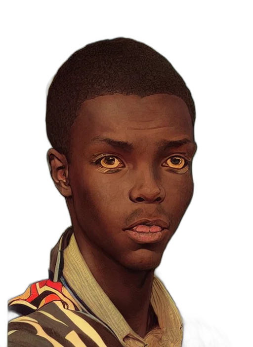 face, jacket, staff, animal transparent PNG cut-out
