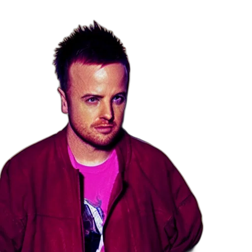 jacket, staff, photorealistic, pink transparent PNG cut-out