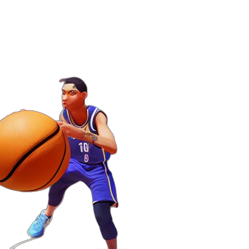 3d render, concept art, pixel art, cartoon transparent PNG cut-out