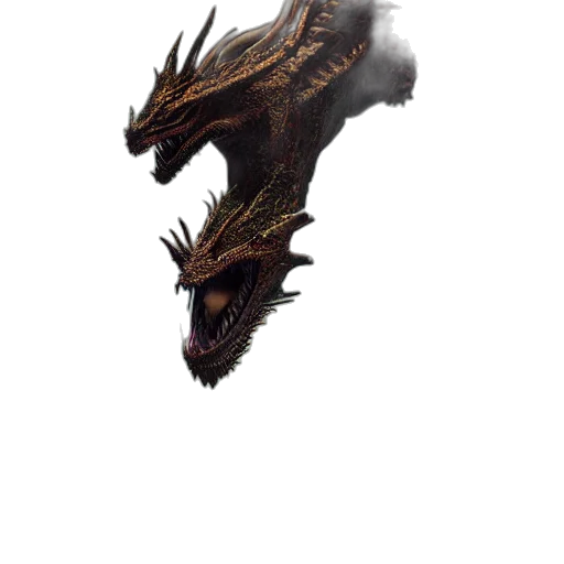 dragon, creature, animal, weapon transparent PNG cut-out