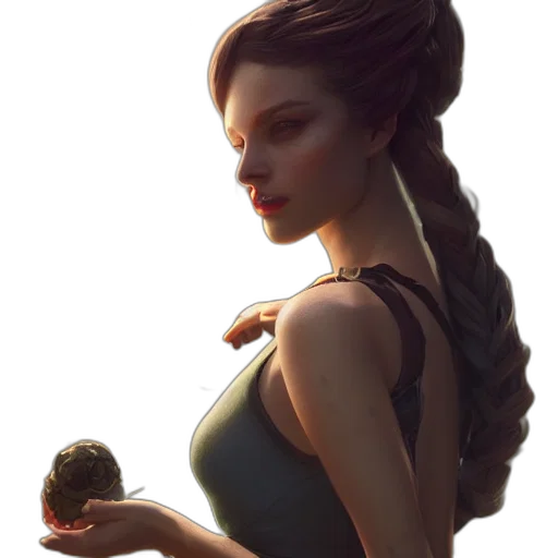 jewelry, dress, crown, fantasy art transparent PNG cut-out